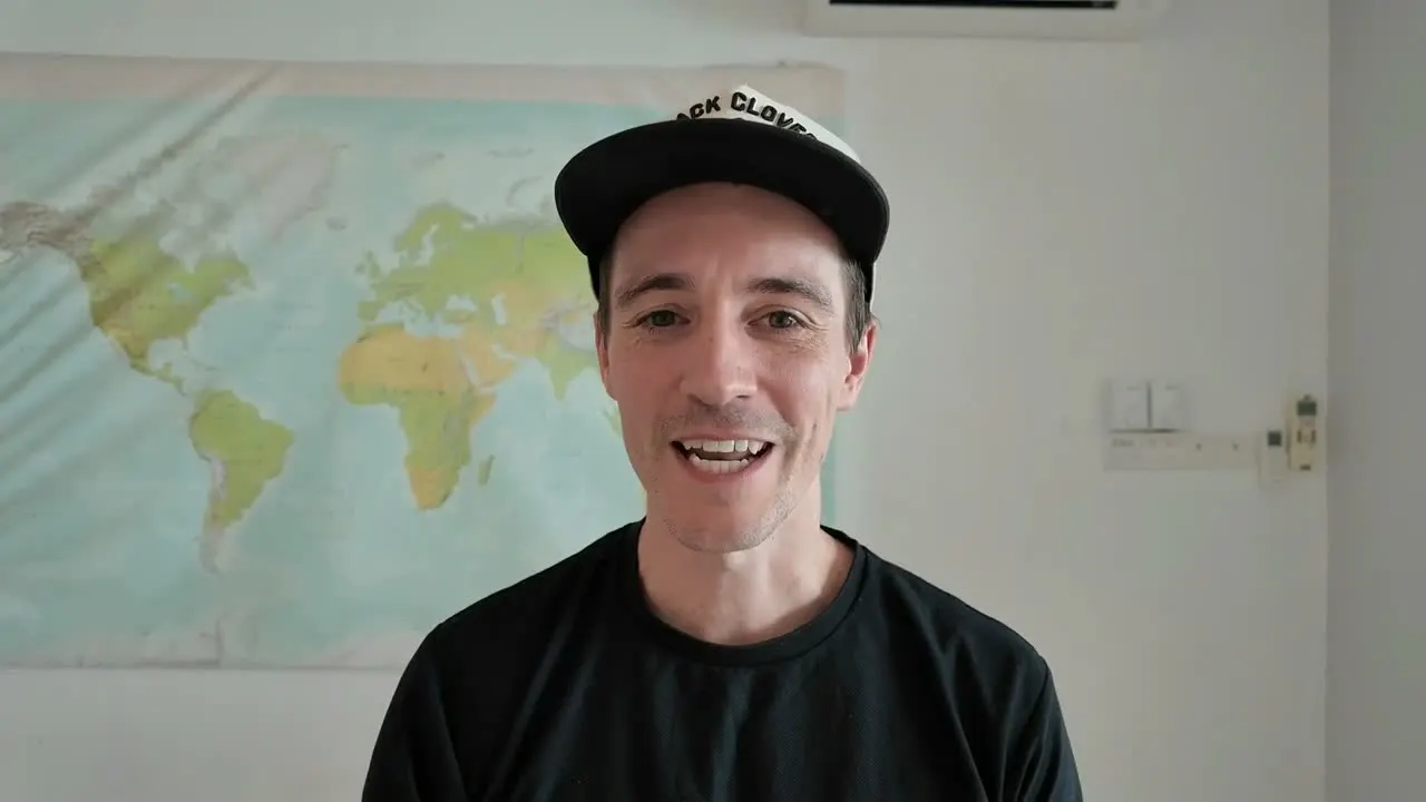 James inviting families to the free homeschool training